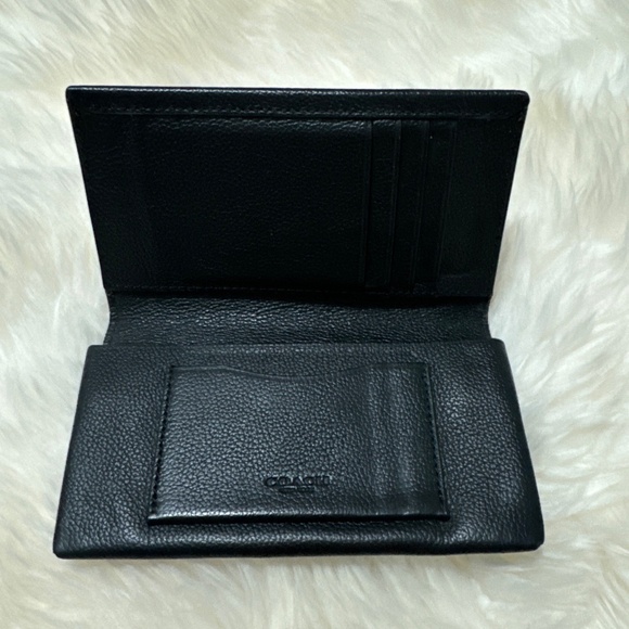 2pcs Authentic COACH New York men bifold wallets envelope - Picture 3 of 15